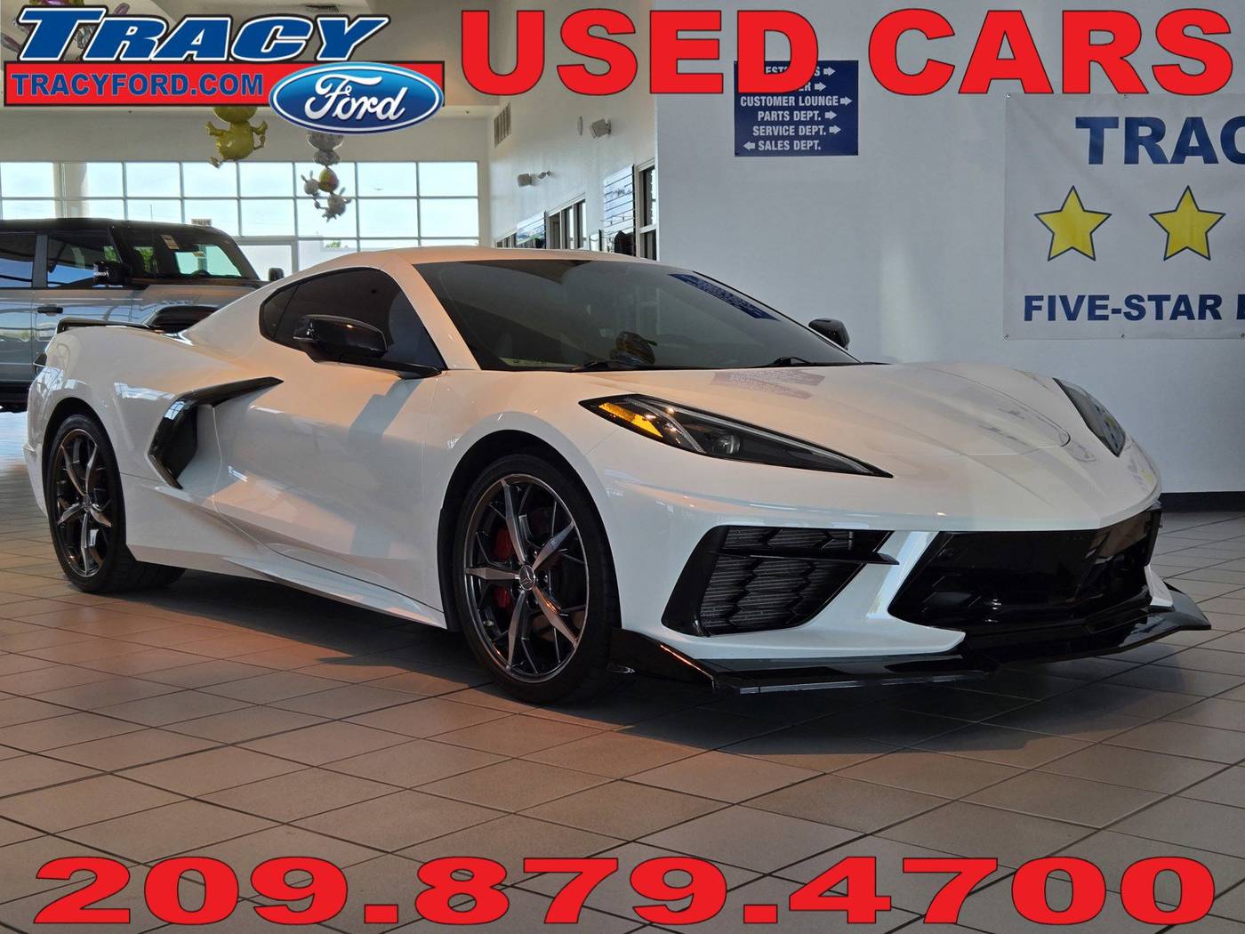 2021 Chevrolet Corvette 2LT — Coupe — 9,592 mi — Tracy, CA