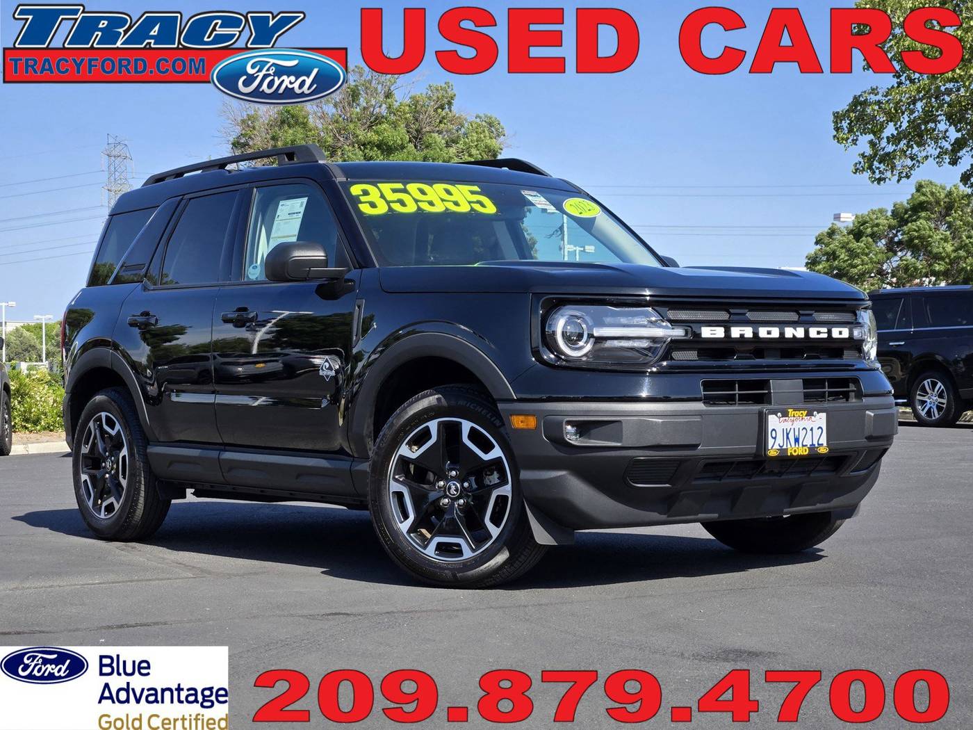 2023 Ford Bronco Sport Outer Banks — SUV — 20,207 mi — Tracy, CA
