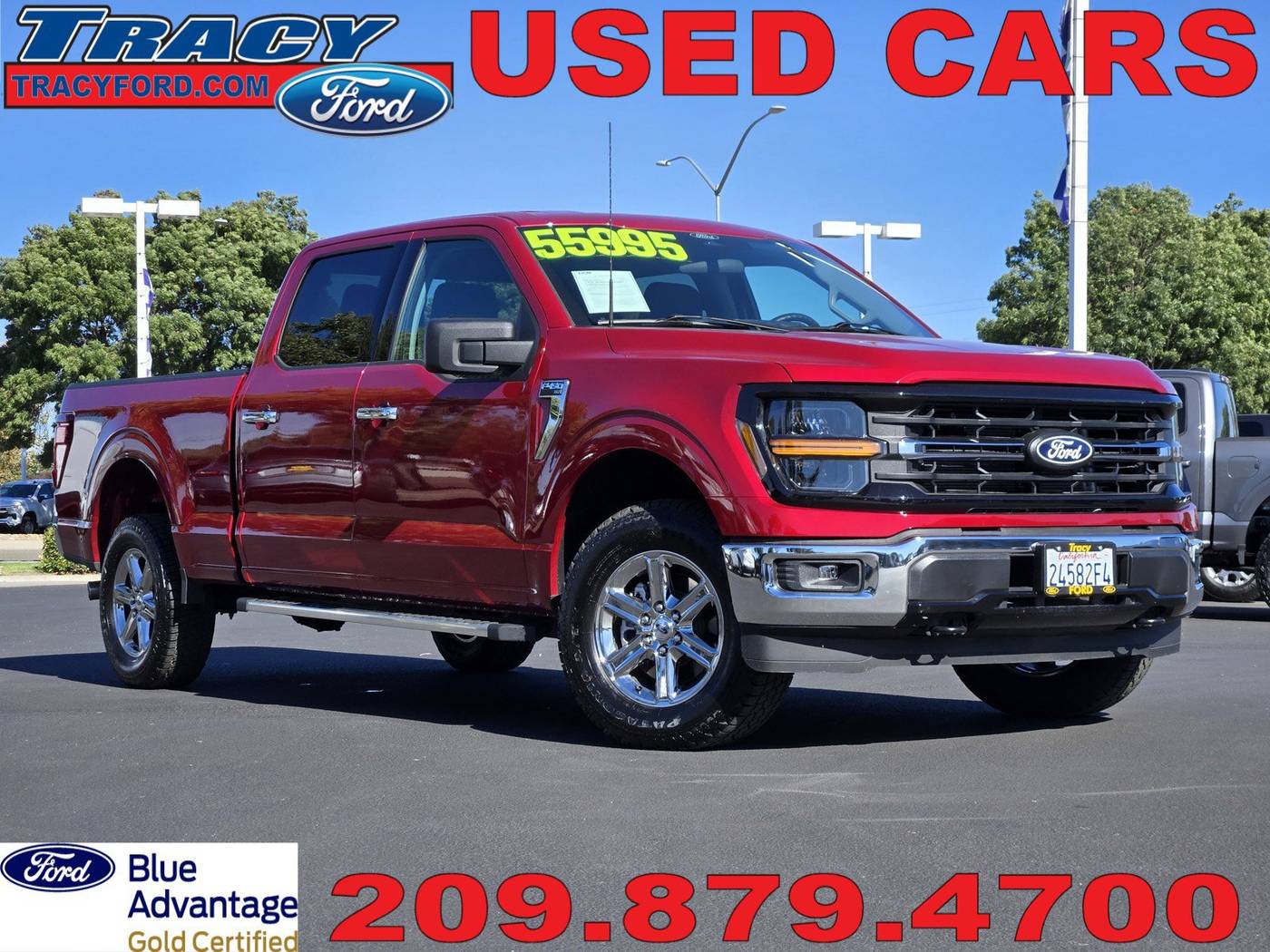 2025 Ford F-150 XLT — Pickup Truck — 8,853 mi — Tracy, CA