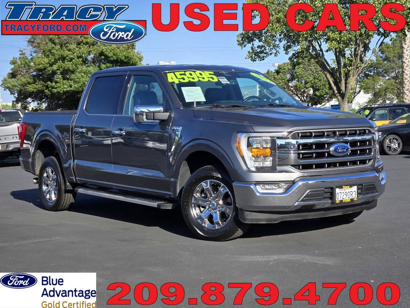 2023 Ford F-150 Lariat — Pickup Truck — 53,487 mi — Tracy, CA