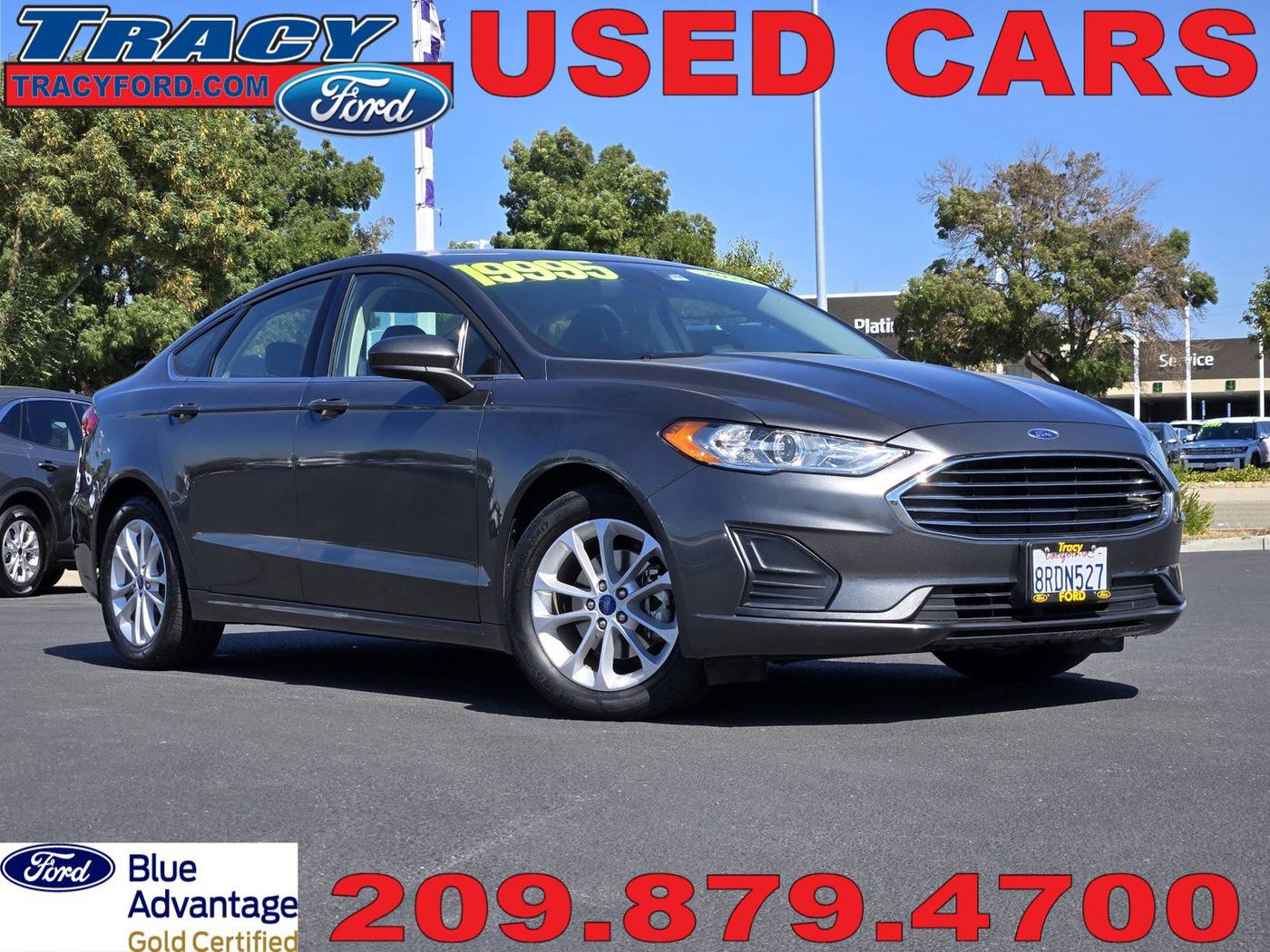 2020 Ford Fusion SE — Sedan — 28,584 mi — Tracy, CA