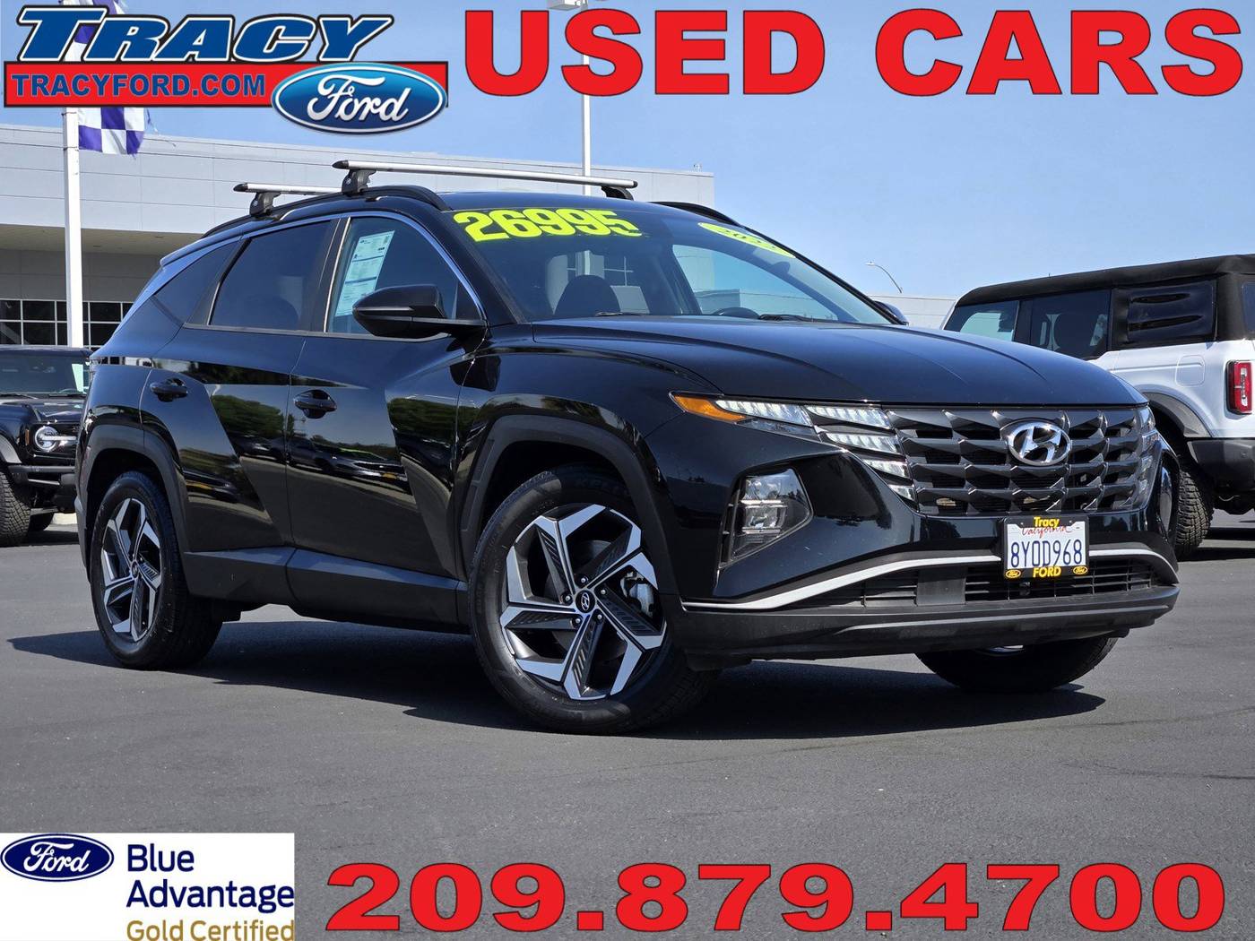 2022 Hyundai Tucson SEL — SUV — 50,349 mi — Tracy, CA