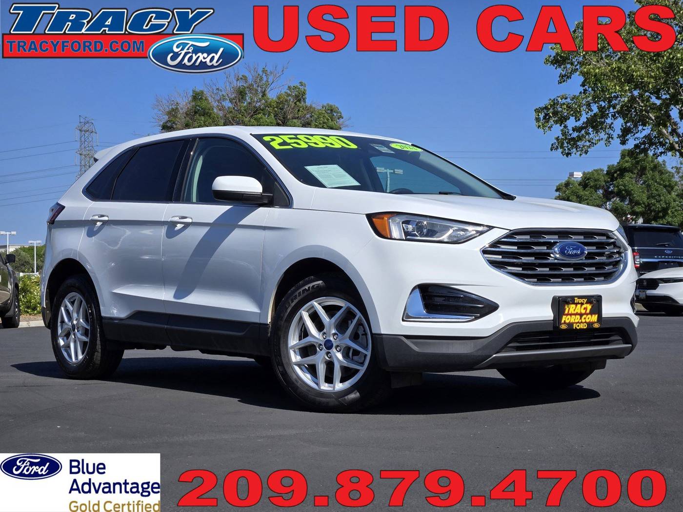 2022 Ford Edge SEL — SUV — 43,377 mi — Tracy, CA