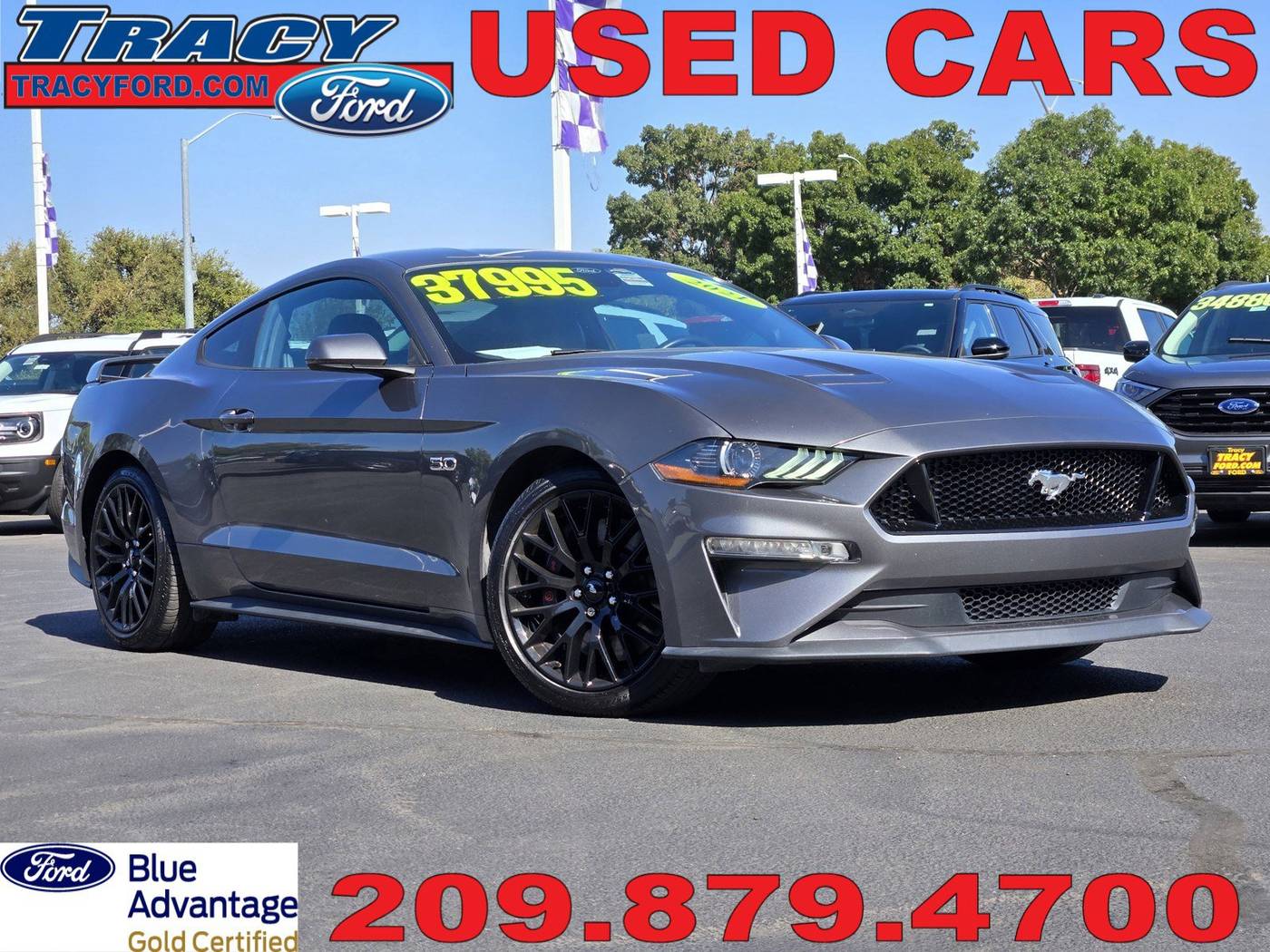 2021 Ford Mustang GT Premium — Coupe — 61,124 mi — Tracy, CA