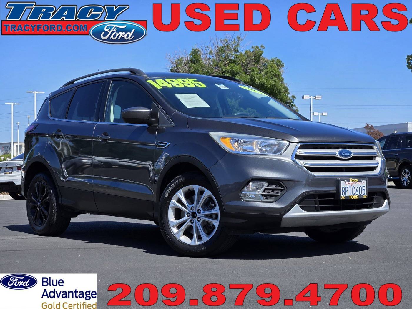 2018 Ford Escape SE — SUV — 97,120 mi — Tracy, CA