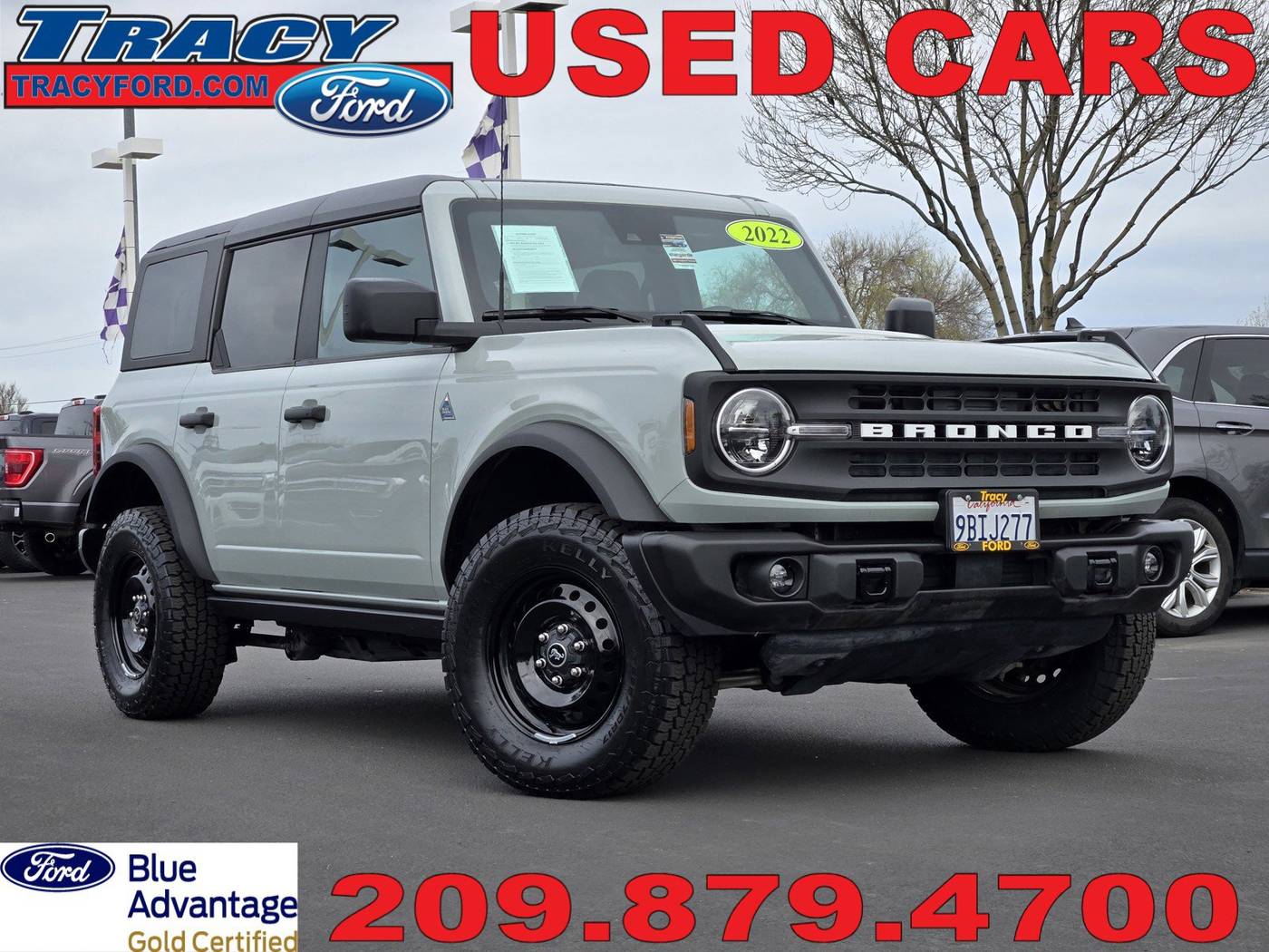 2022 Ford Bronco Black Diamond — SUV — 44,665 mi — Tracy, CA