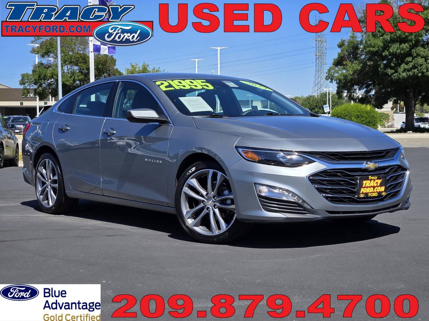 2023 Chevrolet Malibu LT — Sedan — 47,942 mi — Tracy, CA