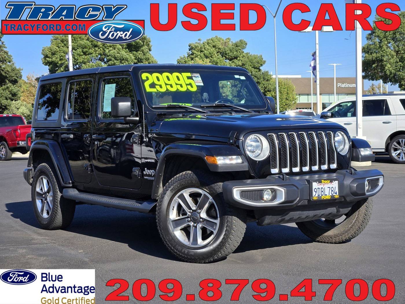 2020 Jeep Wrangler Sahara — SUV — 89,249 mi — Tracy, CA