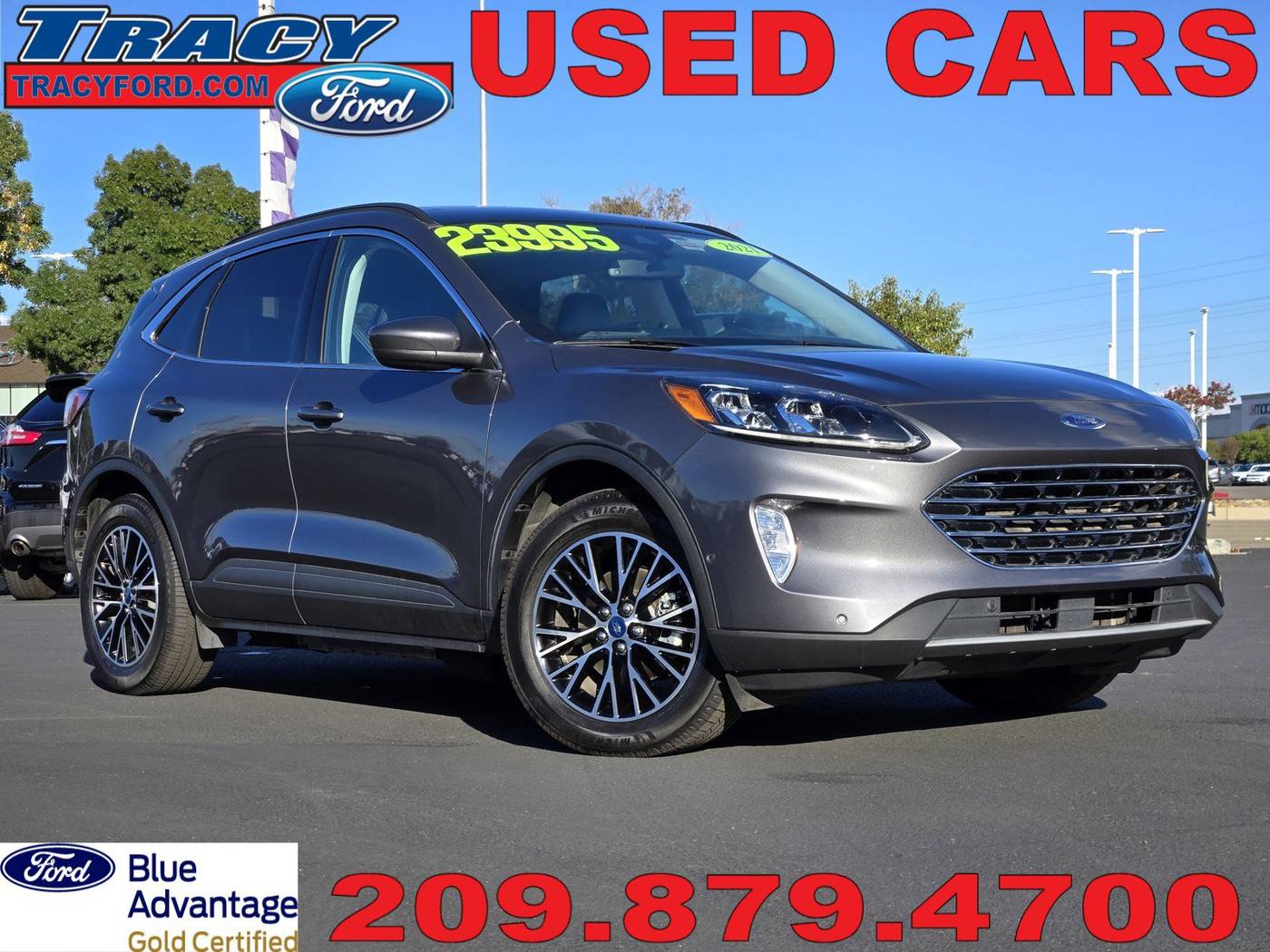 2021 Ford Escape Titanium Plug-In Hybrid — SUV — 57,746 mi — Tracy, CA