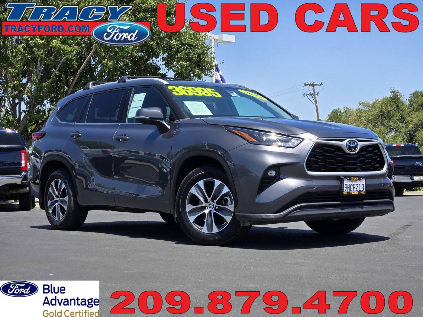 2022 Toyota Highlander XLE — SUV — 57,175 mi — Tracy, CA