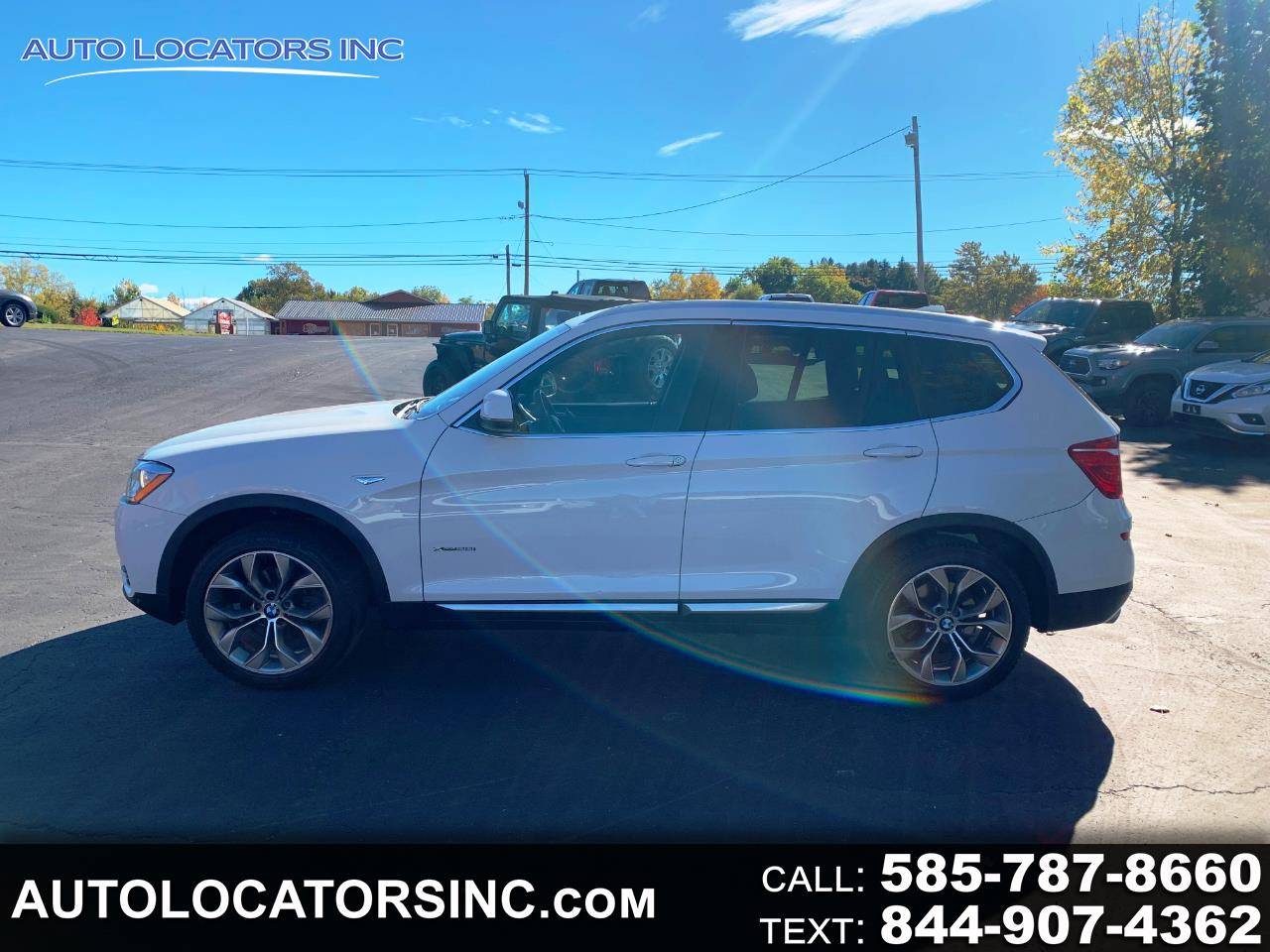 2016 BMW X3 28i — SUV — 63,161 mi — Webster, NY