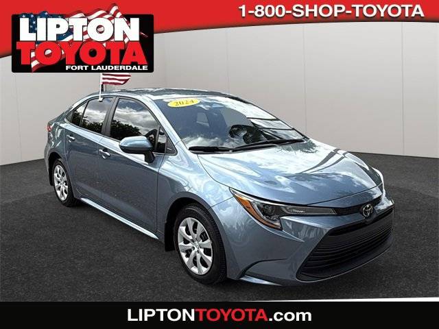 2024 Toyota Corolla LE — Sedan — 3,124 mi — Fort Lauderdale, FL