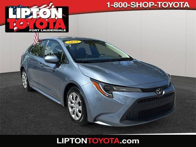 2022 Toyota Corolla LE — Sedan — 24,469 mi — Fort Lauderdale, FL