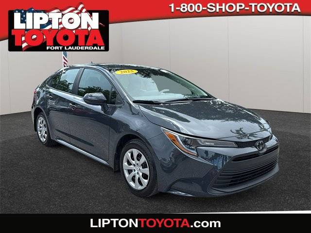 2025 Toyota Corolla LE — Sedan — 4,923 mi — Fort Lauderdale, FL