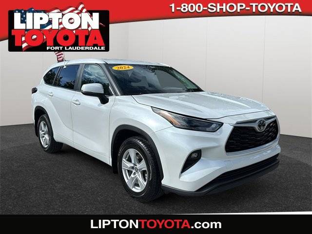 2024 Toyota Highlander LE — SUV — 25,513 mi — Fort Lauderdale, FL