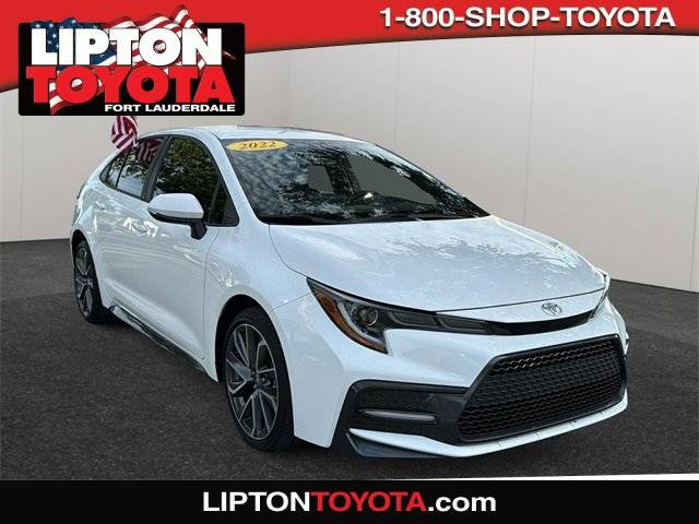 2022 Toyota Corolla SE — Sedan — 23,852 mi — Fort Lauderdale, FL