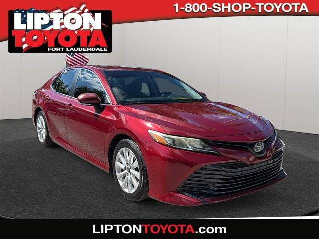 2018 Toyota Camry LE — Sedan — 76,263 mi — Fort Lauderdale, FL