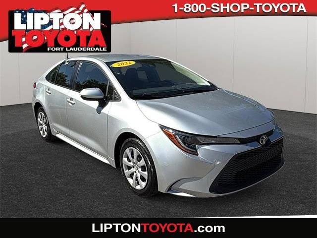 2022 Toyota Corolla LE — Sedan — 5,410 mi — Fort Lauderdale, FL