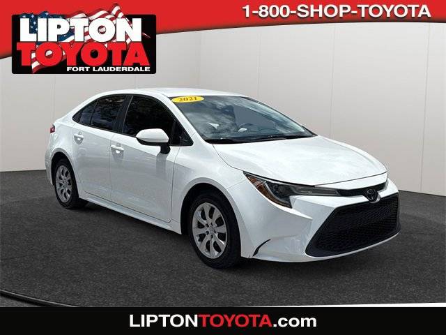 2021 Toyota Corolla LE — Sedan — 48,850 mi — Fort Lauderdale, FL