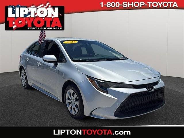 2021 Toyota Corolla LE — Sedan — 34,910 mi — Fort Lauderdale, FL
