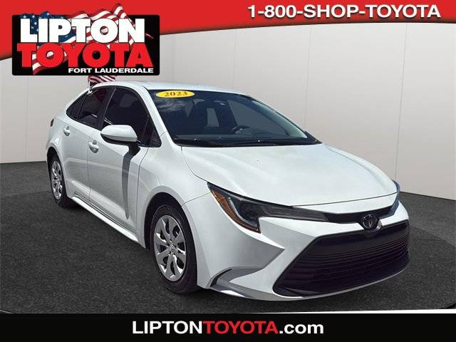 2023 Toyota Corolla LE — Sedan — 19,437 mi — Fort Lauderdale, FL