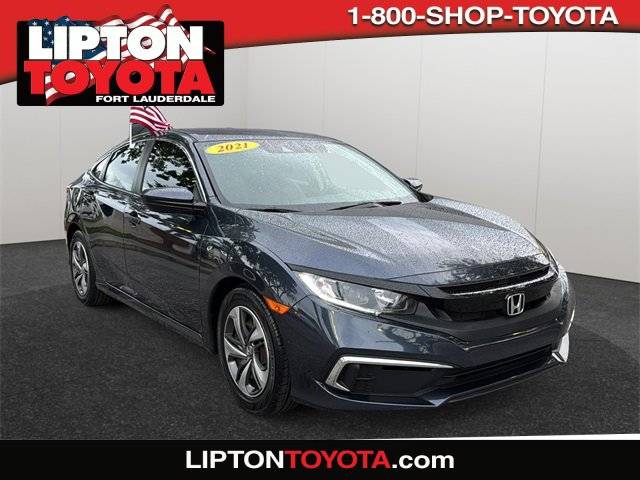 2021 Honda Civic LX — Sedan — 53,664 mi — Fort Lauderdale, FL