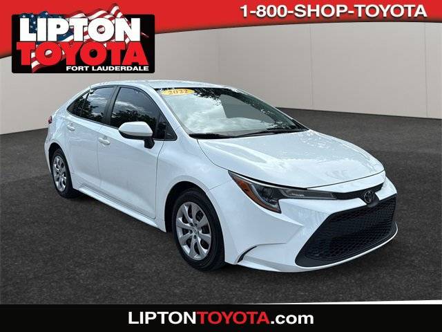 2022 Toyota Corolla LE — Sedan — 78,866 mi — Fort Lauderdale, FL