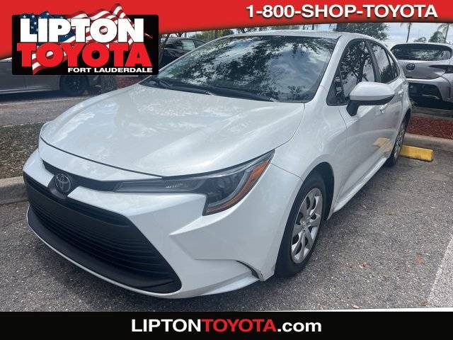 2024 Toyota Corolla LE — Sedan — 9,876 mi — Fort Lauderdale, FL