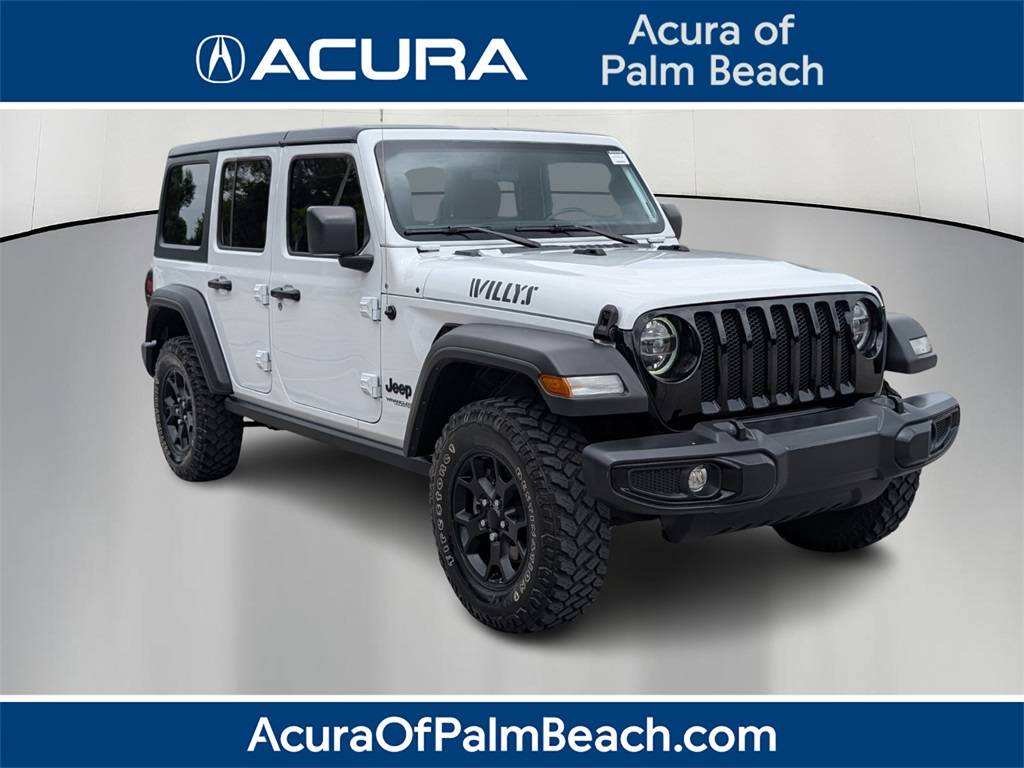 2022 Jeep Wrangler Willys — SUV — 22,171 mi — West Palm Beach, FL