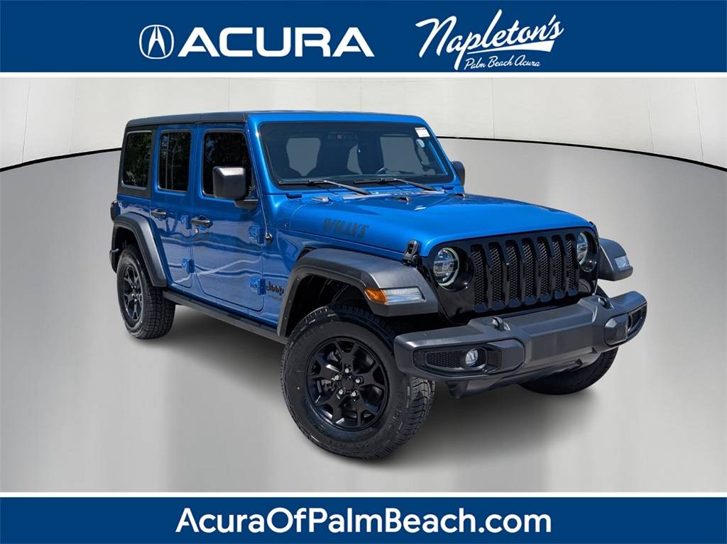 2021 Jeep Wrangler Willys — SUV — 41,351 mi — West Palm Beach, FL
