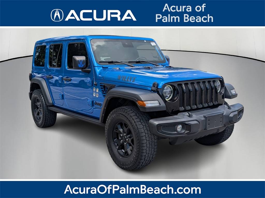 2021 Jeep Wrangler Willys — SUV — 50,352 mi — West Palm Beach, FL