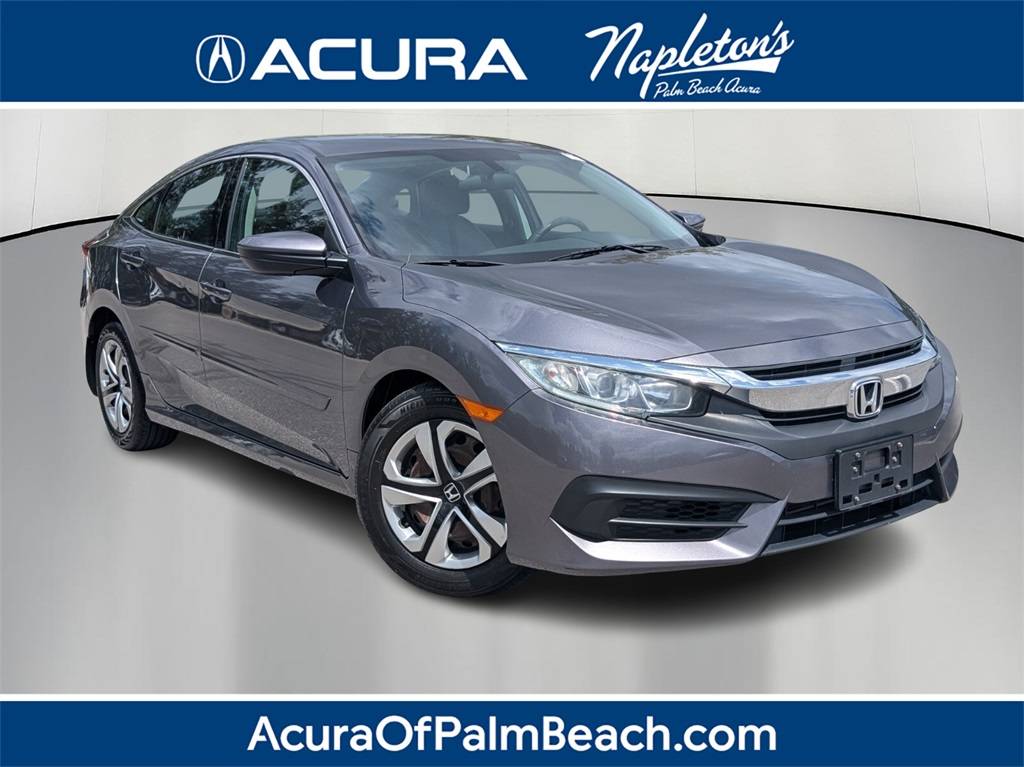 2018 Honda Civic LX — Sedan — 100,963 mi — West Palm Beach, FL