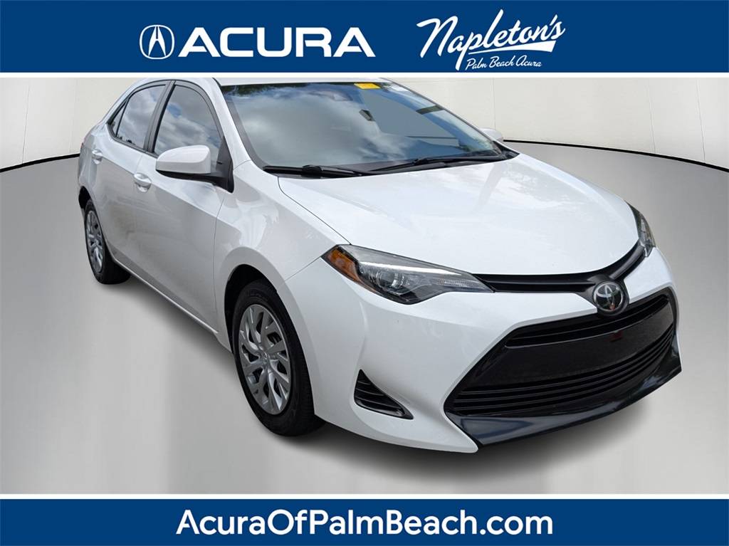 2019 Toyota Corolla LE — Sedan — 53,579 mi — West Palm Beach, FL