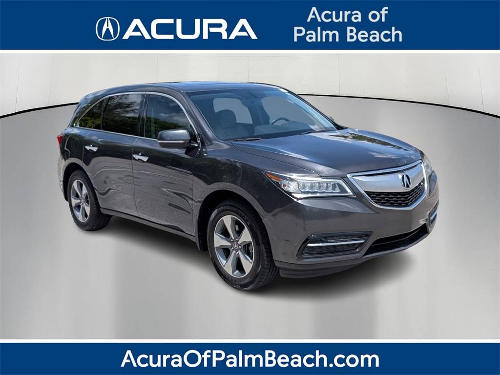 2016 Acura MDX Standard — SUV — 101,940 mi — West Palm Beach, FL
