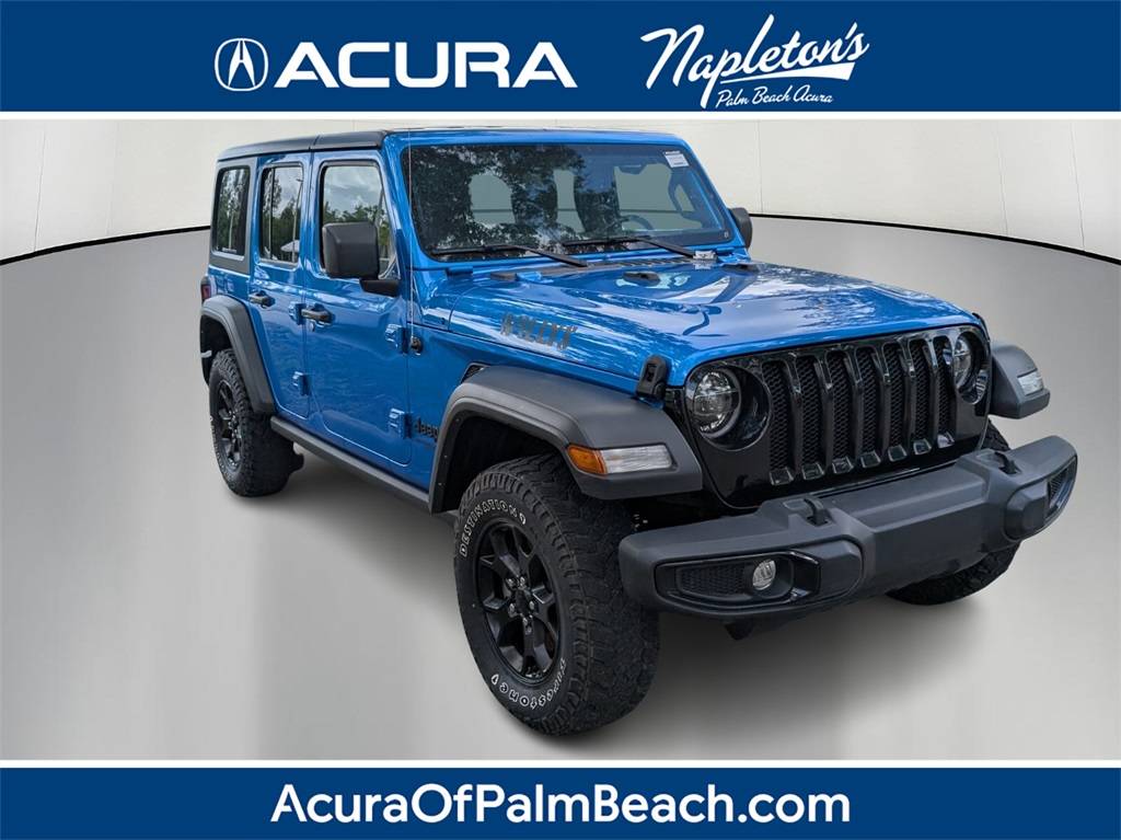 2022 Jeep Wrangler Willys — SUV — 48,528 mi — West Palm Beach, FL