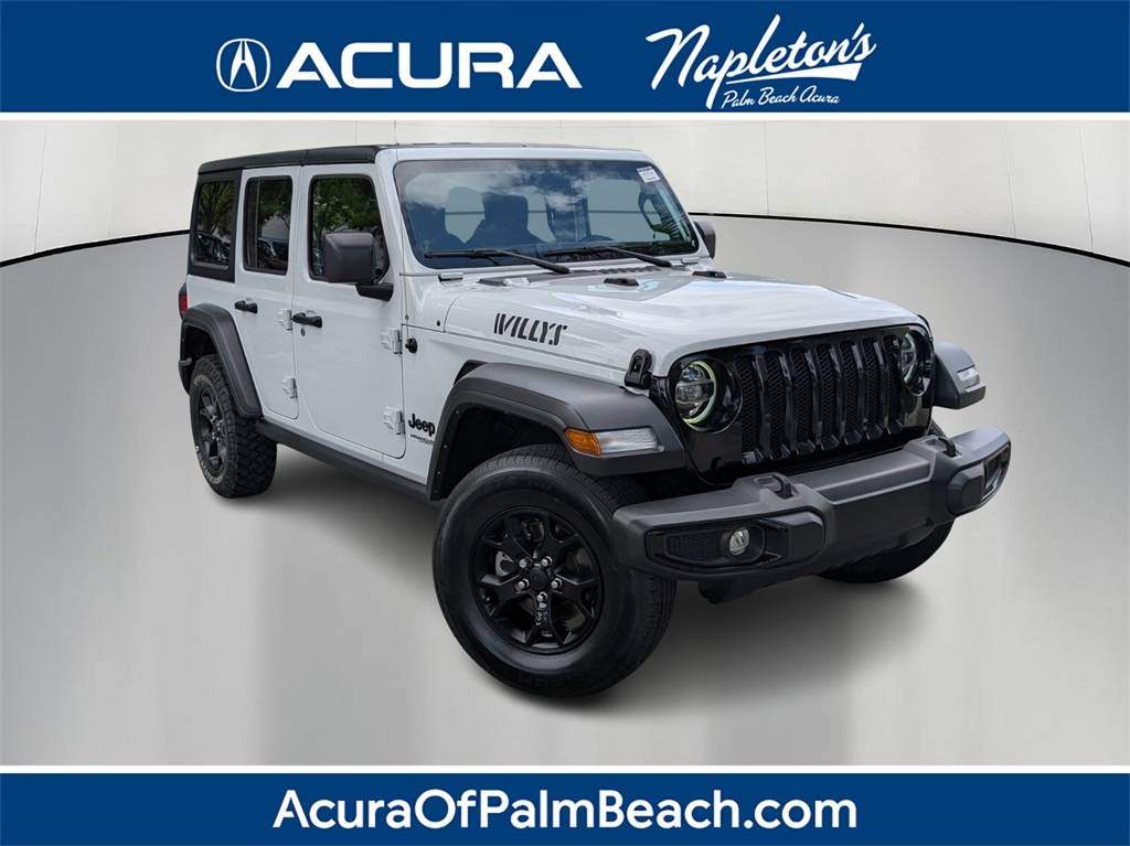 2022 Jeep Wrangler Willys — SUV — 32,923 mi — West Palm Beach, FL