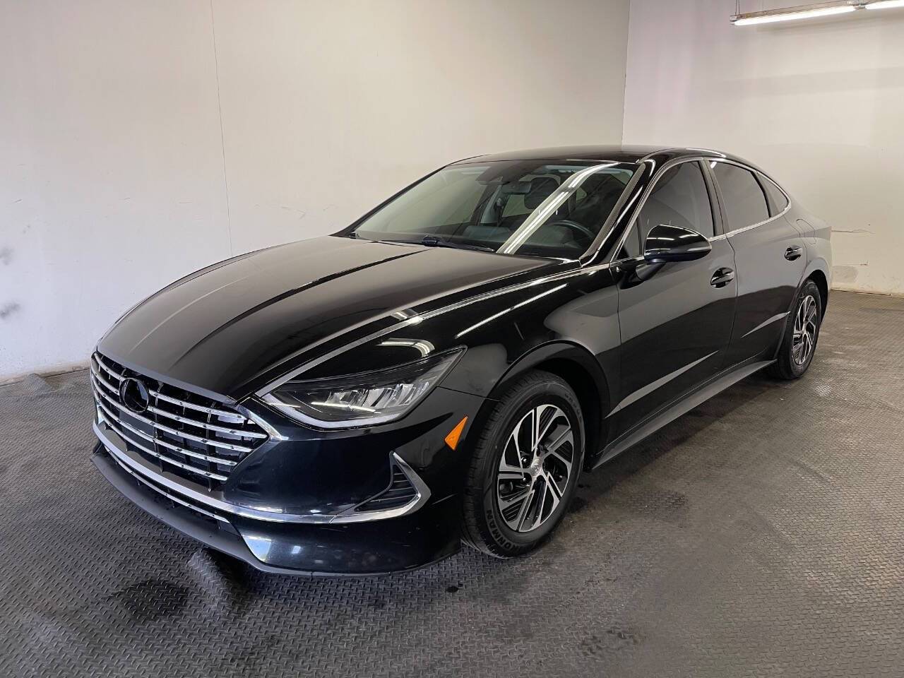 2022 Hyundai Sonata Hybrid Blue — Sedan — 122,260 mi — Fairfield, OH