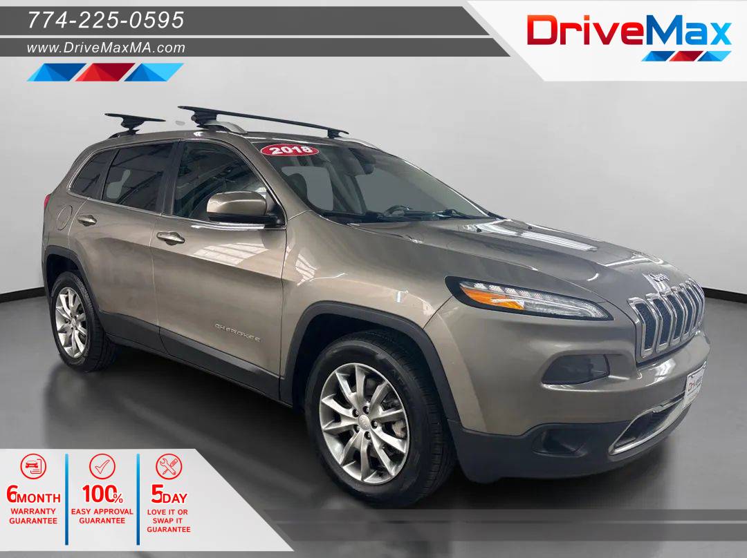 2018 Jeep Cherokee Limited — SUV — 97,792 mi — West Bridgewater, MA