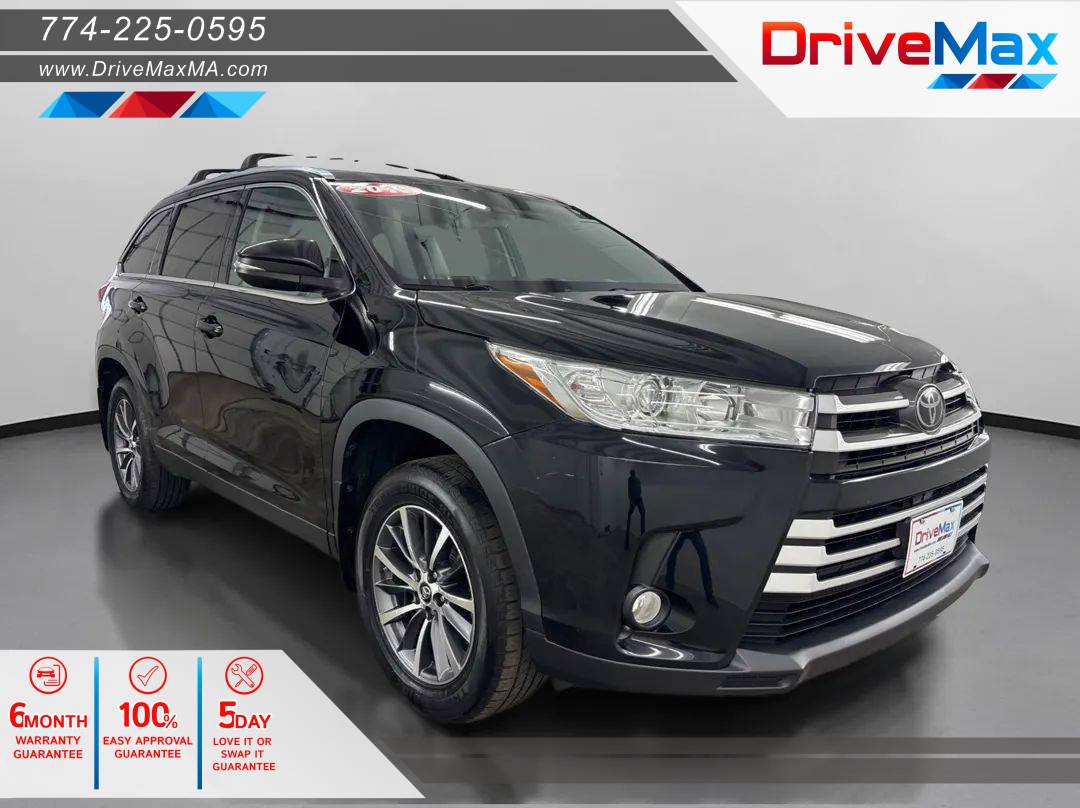 2019 Toyota Highlander XLE — SUV — 79,745 mi — West Bridgewater, MA