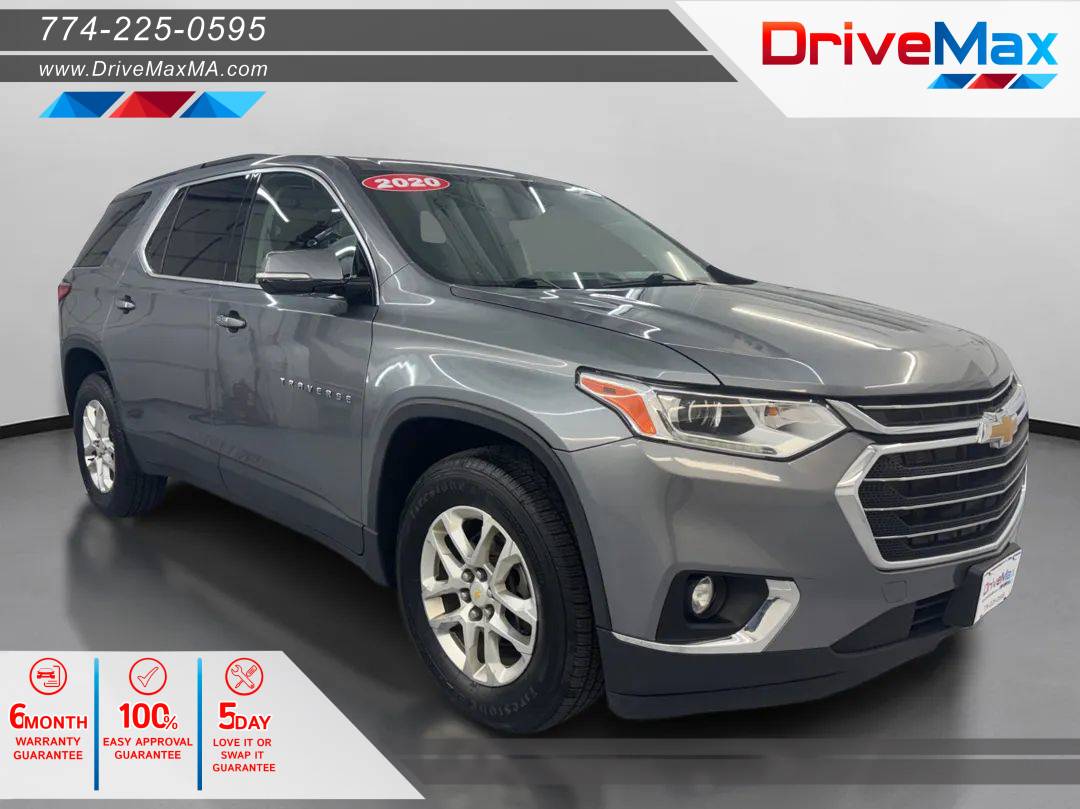 2020 Chevrolet Traverse LT Cloth — SUV — 94,216 mi — West Bridgewater, MA