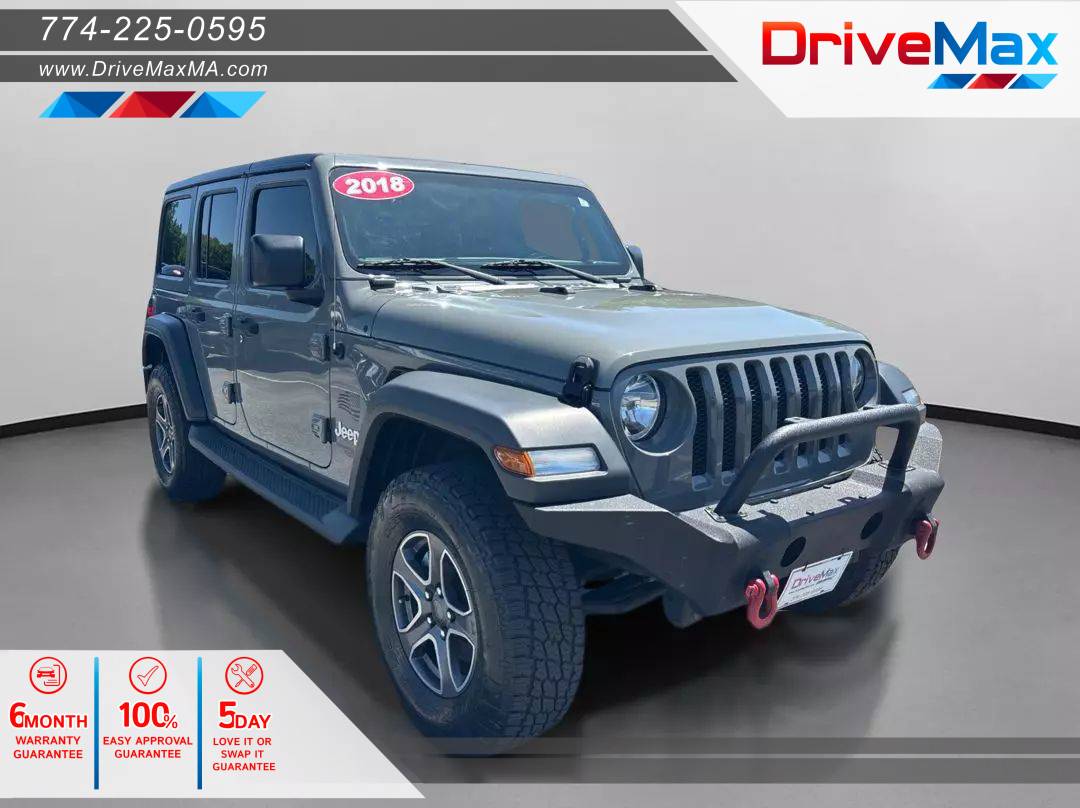 2018 Jeep Wrangler Sport S — SUV — 91,229 mi — West Bridgewater, MA