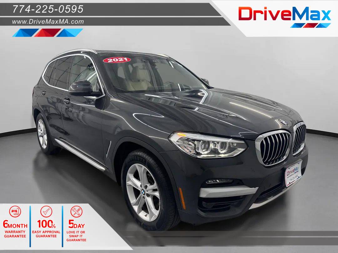 2021 BMW X3 30i — SUV — 76,609 mi — West Bridgewater, MA