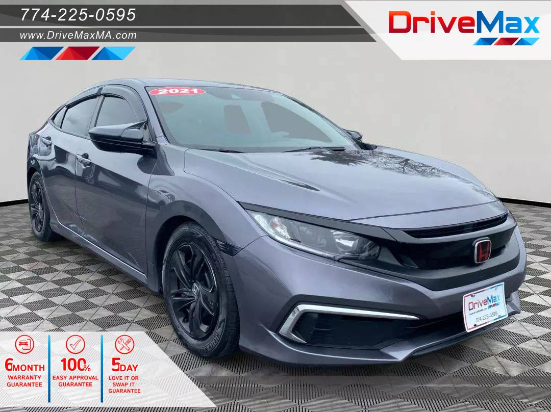 2021 Honda Civic LX — Sedan — 39,000 mi — West Bridgewater, MA