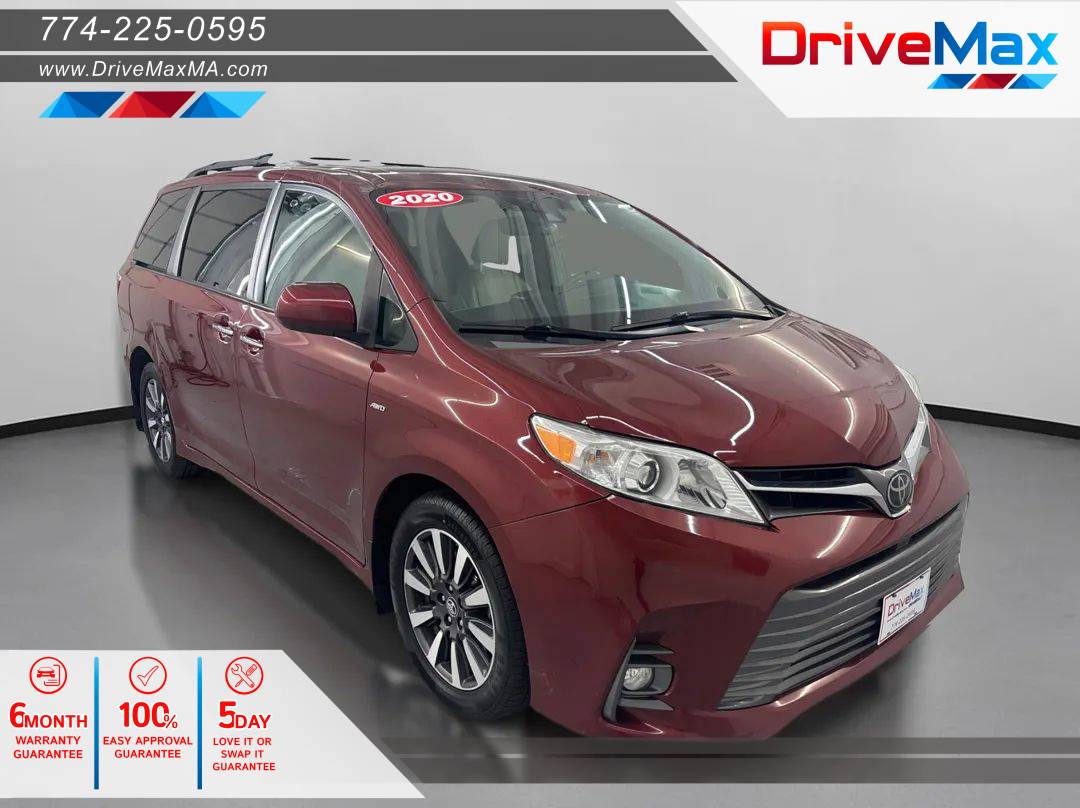 2020 Toyota Sienna XLE — Minivan — 53,220 mi — West Bridgewater, MA