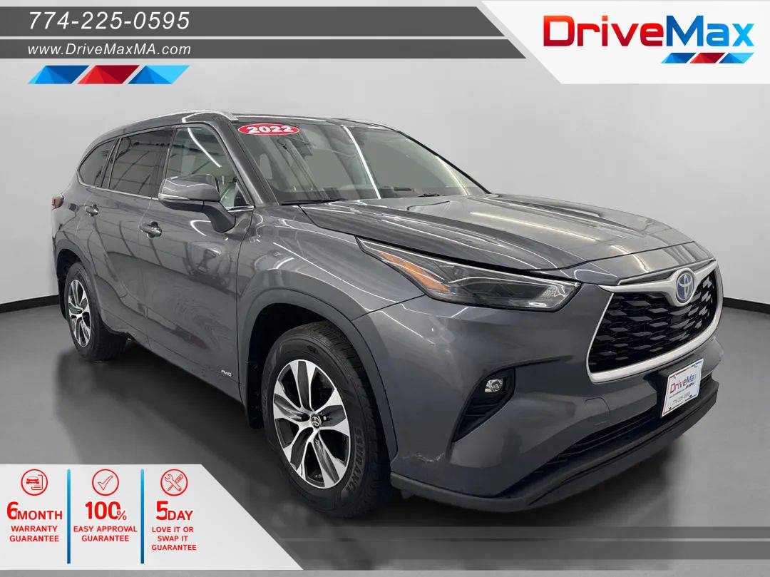 2022 Toyota Highlander Hybrid XLE — SUV — 87,348 mi — West Bridgewater, MA