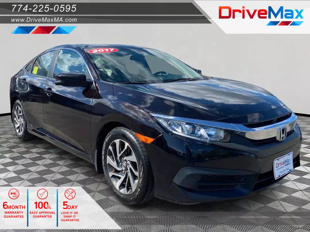 2017 Honda Civic EX — Sedan — 83,083 mi — West Bridgewater, MA