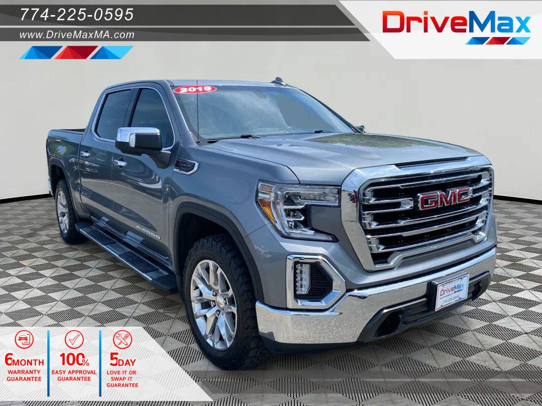 2019 GMC Sierra 1500 SLT — Pickup Truck — 80,489 mi — West Bridgewater, MA