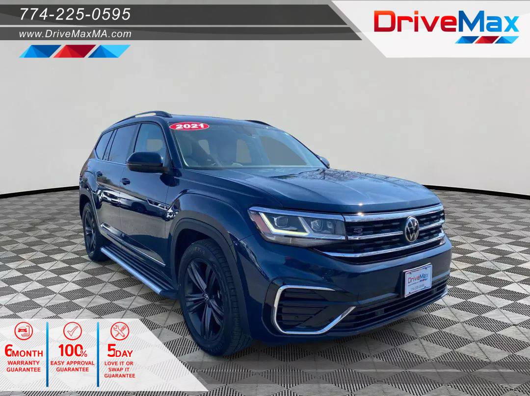 2021 Volkswagen Atlas SE with Technology R-Line — SUV — 80,106 mi — West Bridgewater, MA