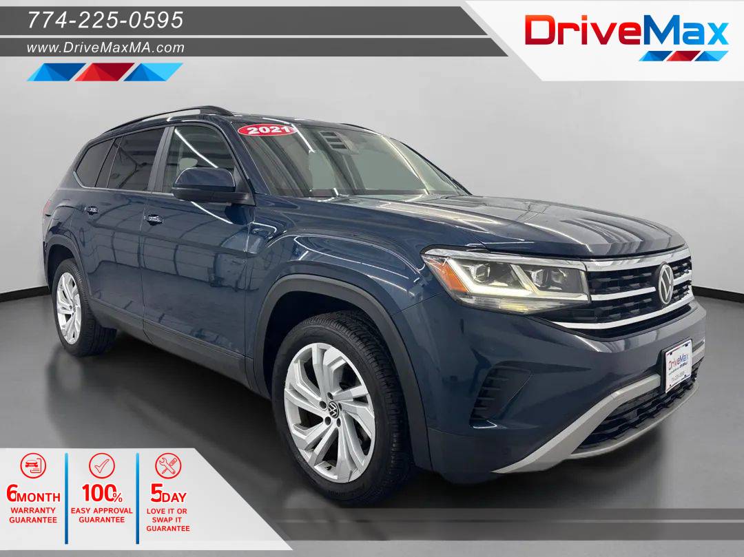 2021 Volkswagen Atlas SE with Technology — SUV — 70,105 mi — West Bridgewater, MA