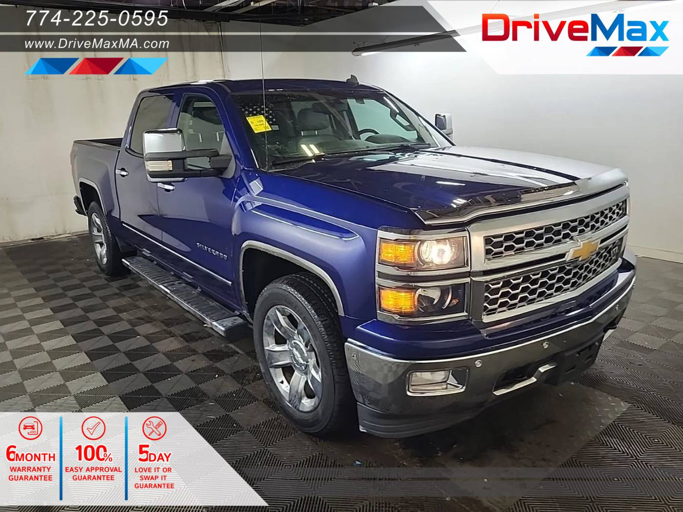 2014 Chevrolet Silverado 1500 LTZ — Pickup Truck — 76,659 mi — West Bridgewater, MA
